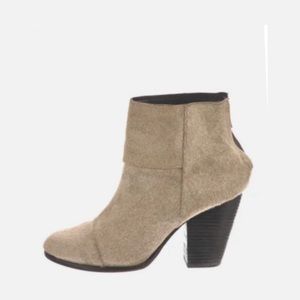 Rag & Bone Newbury Horsehair Booties